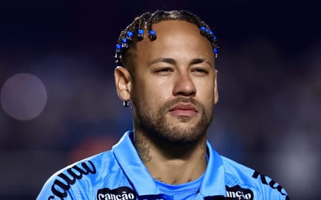 Neymar está fora contra o Bahia (Foto: Marcello Zambrana/AGIF)