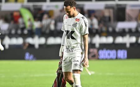 Neymar, atacante do Santos