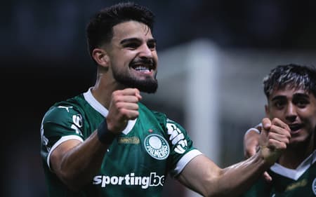Flaco López, atacante do Palmeiras