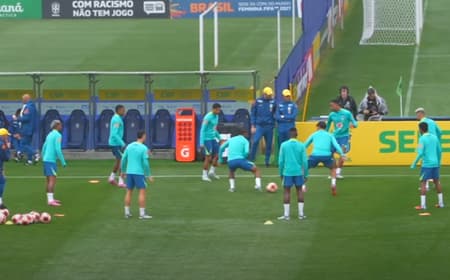 Treino Seleção Brasileira Granja Comary