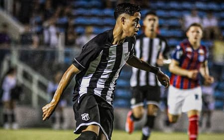 Partida entre Ceará e Bahia, pela Copa do Nordeste sub-20 (Foto: Gabriel Silva/Ceará SC)