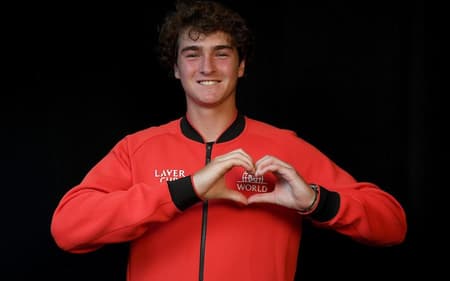 João Fonseca vai debutar na Laver Cup (Divulgação)