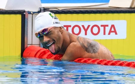 Gabrielzinho conquista seu terceiro tricampeonato no Mundial de natação paralímpica (Foto: Marcelo Zambrana/CPB)