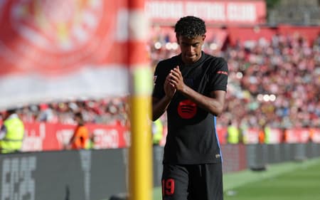 Lamine Yamal - Barcelona x Girona na La Liga