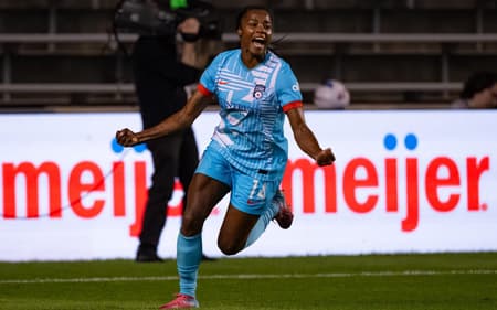 Ludmila, do Chicago Stars, foi eleita jogadora do mês na NWSL (Foto: Reprodução/Chicago Stars)