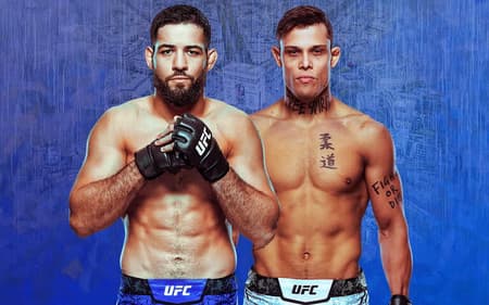 Borralho e Imavov seguem se provocando antes do UFC Paris (Foto: Divulgação UFC)