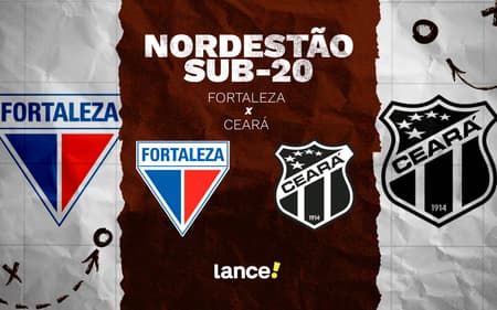 Fortaleza e Ceará se enfrentam no Estádio Presidente Vargas (Foto: Arte/Lance!)