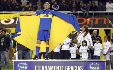 Martín Palermo, novo treinador do Fortaleza, é ídolo do Boca Juniors (Foto: divulgação/Boca Juniors)