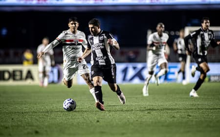 Partida entre São Paulo e Ceará, pelo Brasileirão (Foto: Felipe Santos/Ceará SC)