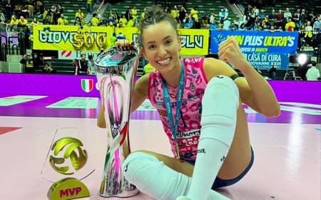 Gabi Guimarães é atleta do immoco conegliano. (Foto: Reprodução / Instagram)