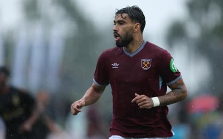 Paquetá em ação no amistoso contra o Grasshopper (Foto: Repdrodução/Lucas Paquetá)