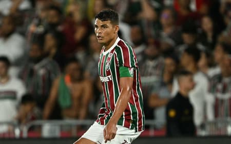 Thiago Silva em Fluminense x Lanús