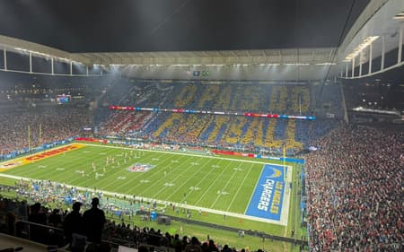 Neo Química Arena NFL São Paulo Game futebol americano Los Angeles Chargers Kansas City Chiefs