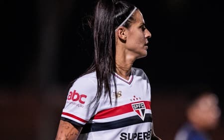 Nath Fabem, atacante do São Paulo. (Foto: Divulgação/São Paulo Futebol Club)