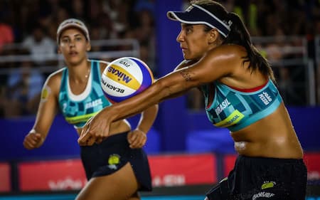 Duda e Ana Patrícia avançaram à semifinal em João Pessoa