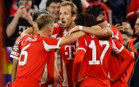 O Bayern de Munique derrotou o Chelsea por 3 a 1, pela Champions League (Foto: Alexandra BEIER / AFP)