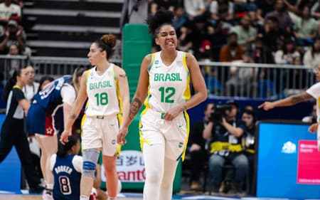 Brasil foi vice-campeão da AmeriCup 2025 (Foto: Divulgação/ CBB)