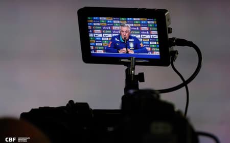 Carlo Ancelotti, técnico da Seleção Brasileira