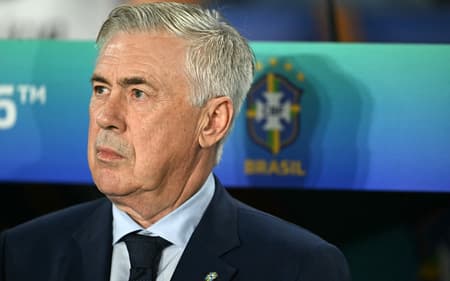 Carlo Ancelotti, técnico da Seleção Brasileira