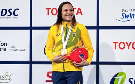 Carol Santiago foi tetracampeã no Mundial de Singapura
