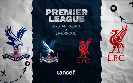 Crystal Palace x Liverpool: sexta rodada da Premier League (Foto: Arte/Lance!)