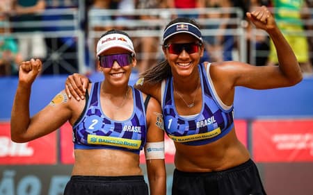 Duda e Ana Patrícia conquistaram a medalha de bronze em João Pessoa