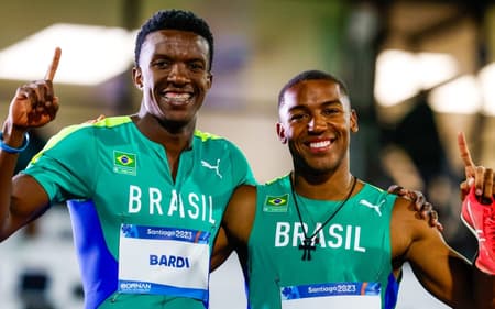 Felipe Bardi e Erik Cardoso disputam o Mundial de atletismo