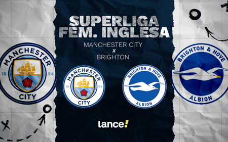 Manchester City e Brighton se enfrentam pela Superliga Feminina da Inglaterra