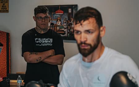 Borralho e Ruffy lutam no UFC Paris (Foto: Reprodução Instagram ruffy_mma)
