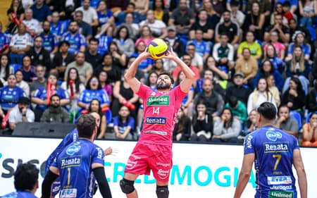 O Vôlei Renata, de Campinas, é o atual campeão (Foto: Pedro Teixeira/ Vôlei Renata)