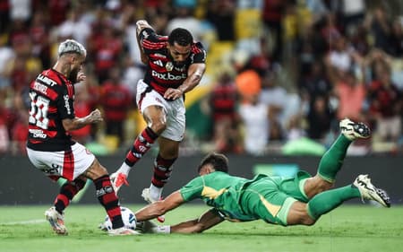 Flamengo x Internacional. Sergio Rochet. Fotos: Gilvan de Souza/Flamengo