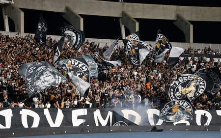 Torcida do Botafogo no Nilton Santos (Foto: Vítor Silva/Botafogo)