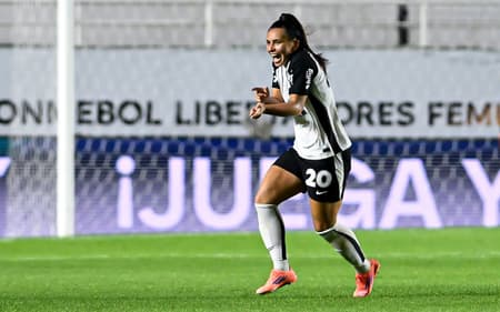 Mariza comemora gol pelo Corinthians. (Foto: Staff Images Woman/CONMEBOL)