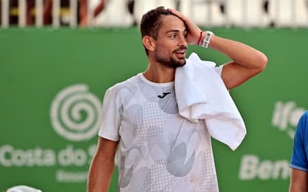 O argentino Mariano Navone, principal favorito do Costa do Sauípe Open (João Pires/Fotojump)