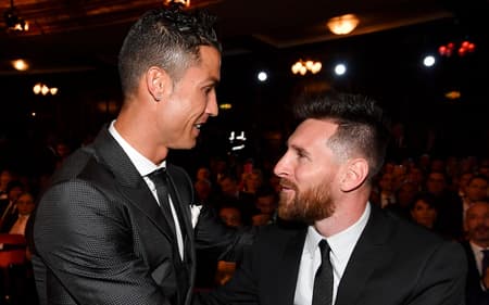 Cristiano Ronaldo e Messi