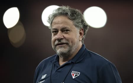 Julio Casares, presidente do São Paulo (Foto: Jorge Rodrigues/AGIF)