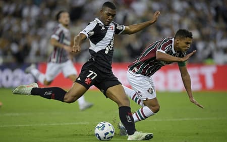Vasco x Fluminense no Maracanã Thiago Silva