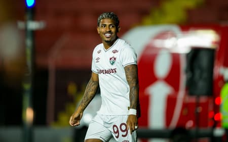 John Kennedy em ação em Sport x Fluminense