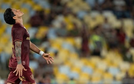 Cano lamenta em Fluminense x Juventude no Maracanã
