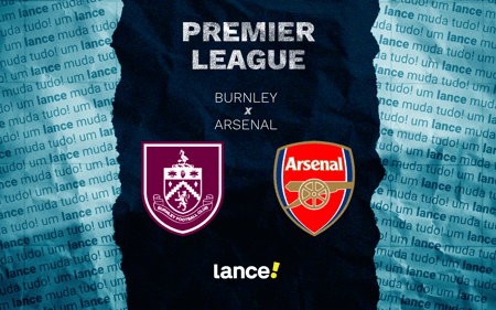 Burnley x Arsenal pela Premier League (Arte: Lance!)
