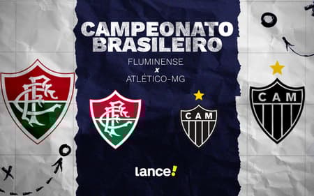 Fluminense x Atlético-MG (Foto: Arte/ Lance!)