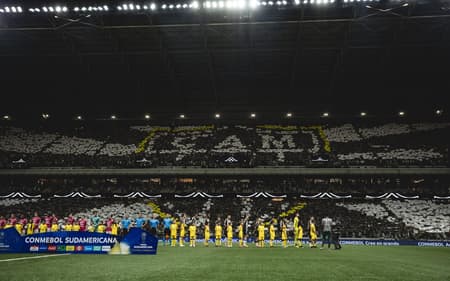 Galo tem dois suspensos contra o Inter (Foto: Pedro Souza / Atlético)
