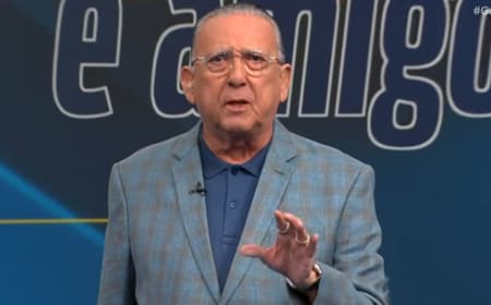 Galvão Bueno em esue programa na Record
