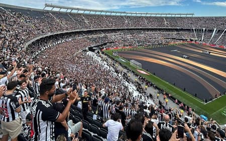 Torcida do Atlético em Buenos Aires na final da libertadores 2024 (Foto: João Guilherme / torcedor)