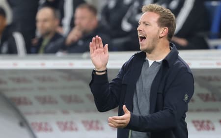 Julian Nagelsmann é treinador da Alemanha (Foto: Daniel ROLAND / AFP)