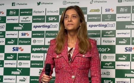 Leila Pereira, presidente do Palmeiras (Foto: Vitor Palhares/ Lance!)
