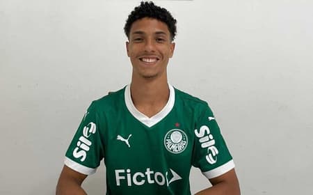 Kauê Leal, novo reforço do Palmeiras (Foto: Divulgação)