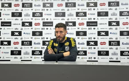Zé Rafael comentou sobre o momento delicado do Santos na tabela do Brasileirão. (Foto: Juliana Yamaoka/ Lance!)