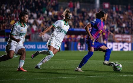 Barcelona vence a Roma na Champions Feminina. (Foto: Barcelona/Divulgação)