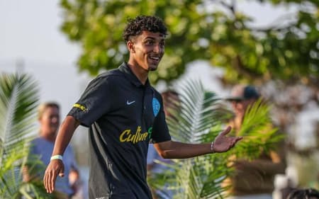 Alham Attaee chega para reforçar o Sub-20 do Santos (Foto: Reprodução/Instagram)